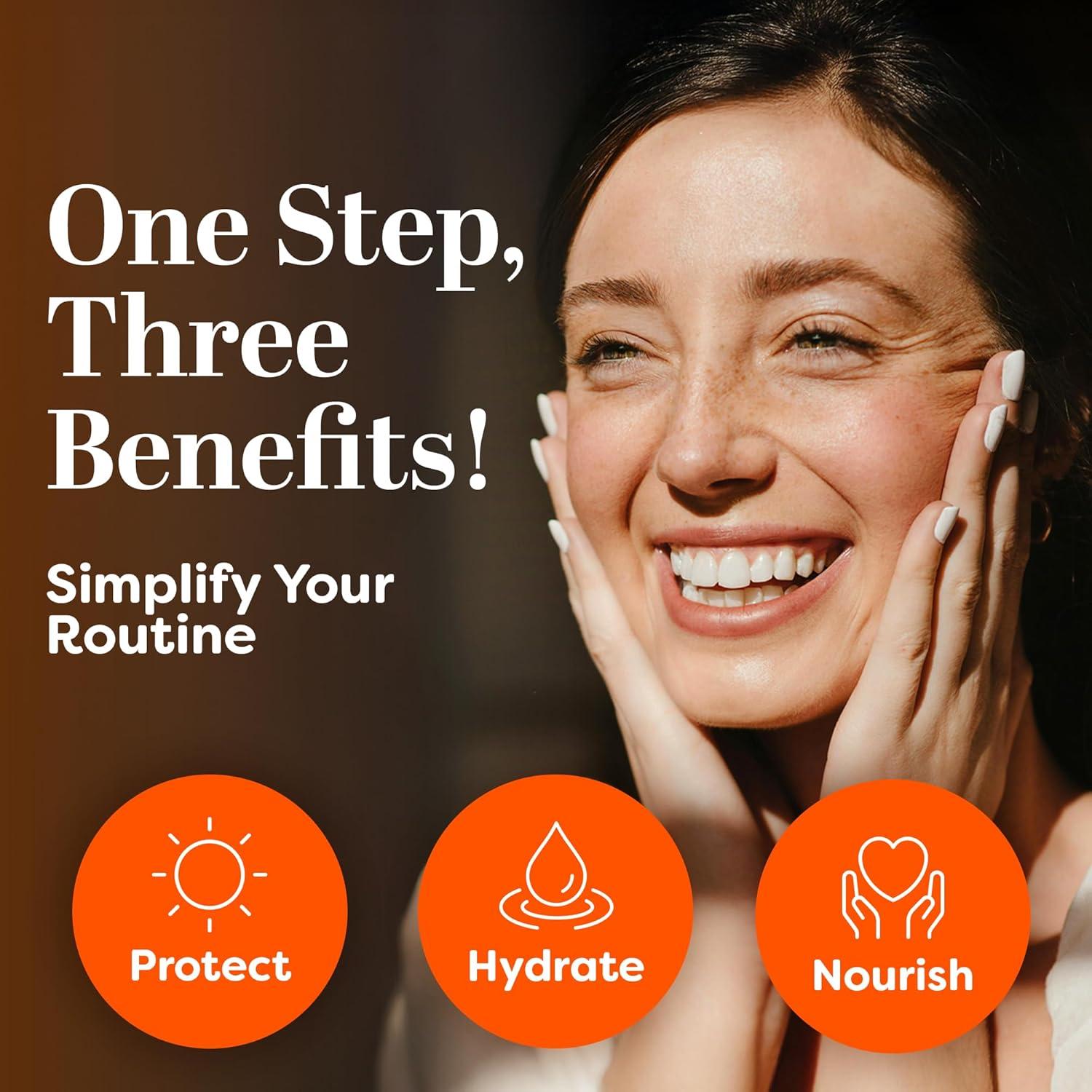 image:imageTruSkin Sunscreen Serum for Face SPF 30 Universal Tinted Mineral Sunscreen Face Serum Lightweight Transparent Finish Zinc Oxide Vitamin C Hyaluronic Acid Ceramides All Skin Types 1 fl oz