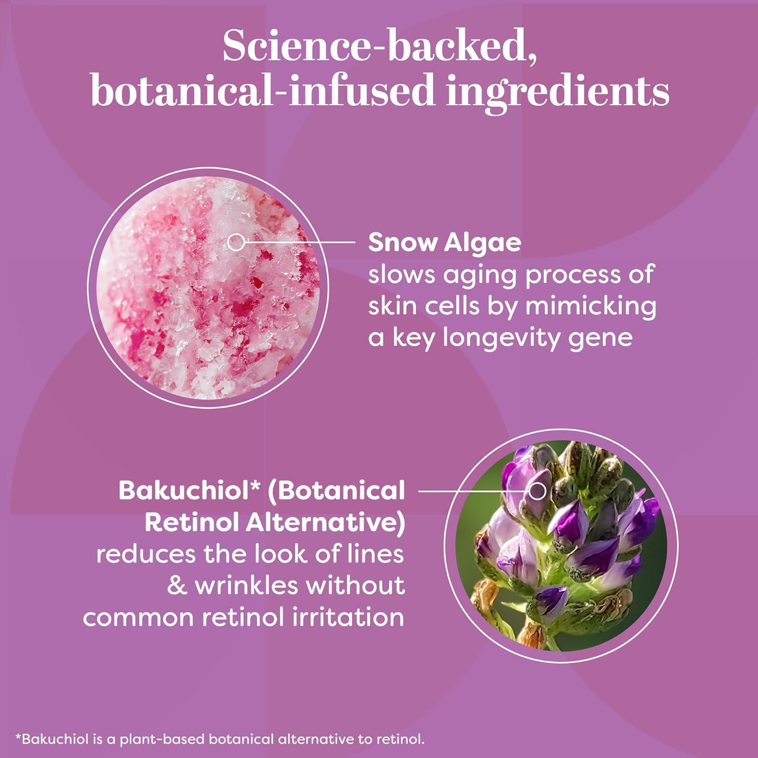 image:imageTruSkin Longevity Moisturizing Cream Revolutionary Face Moisturizer with Bakuchiol amp Snow Algae Healthy Aging Gentle Retinol Alternative FirmerLooking Skin 2 fl oz