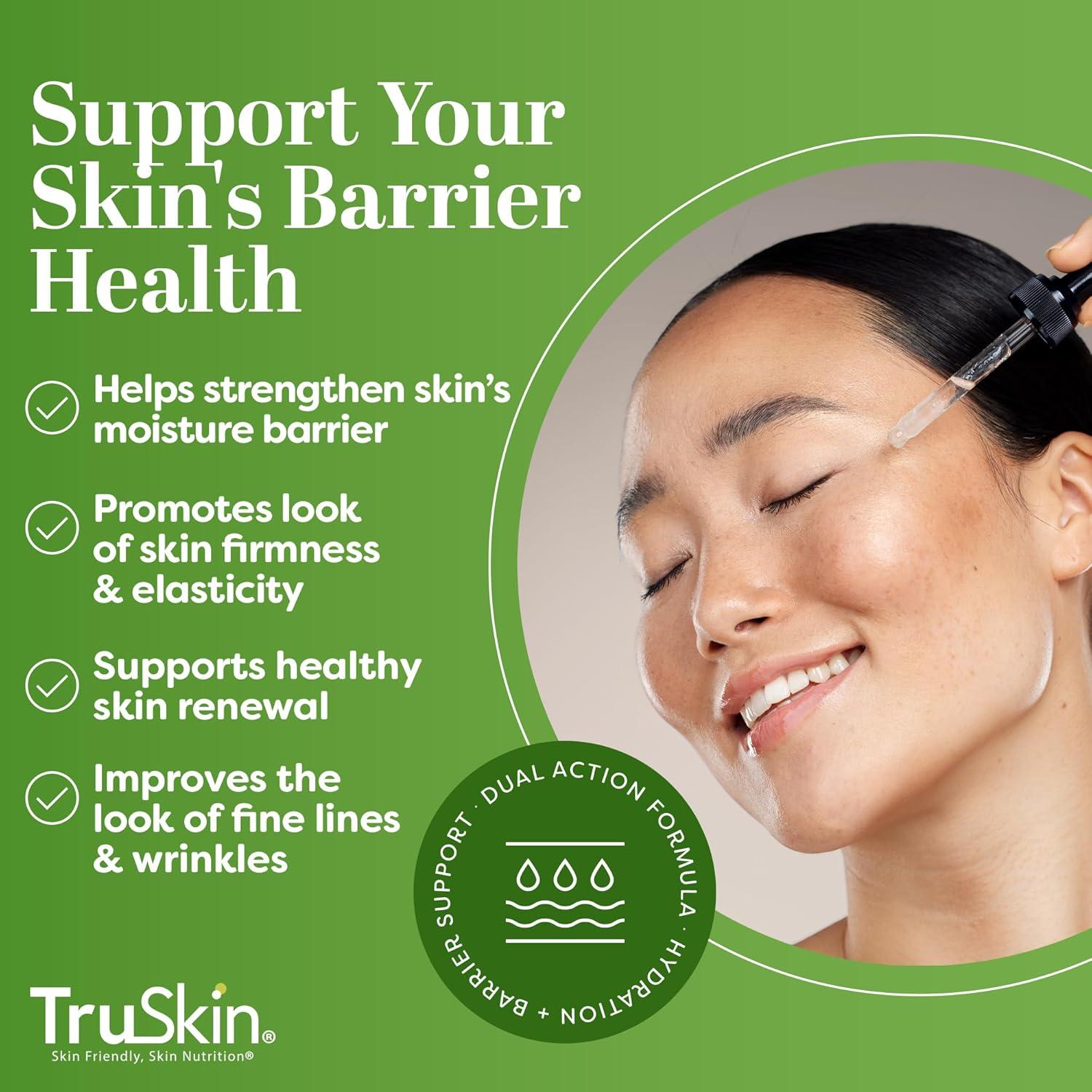 image:imageTruSkin Pro Collagen Multi Peptides Serum for Face Anti Aging Face Serum with TriPeptide29 amp Ceramides Support Skins Natural Collagen amp Skin Barrier for FirmerLooking Skin 1 fl Oz