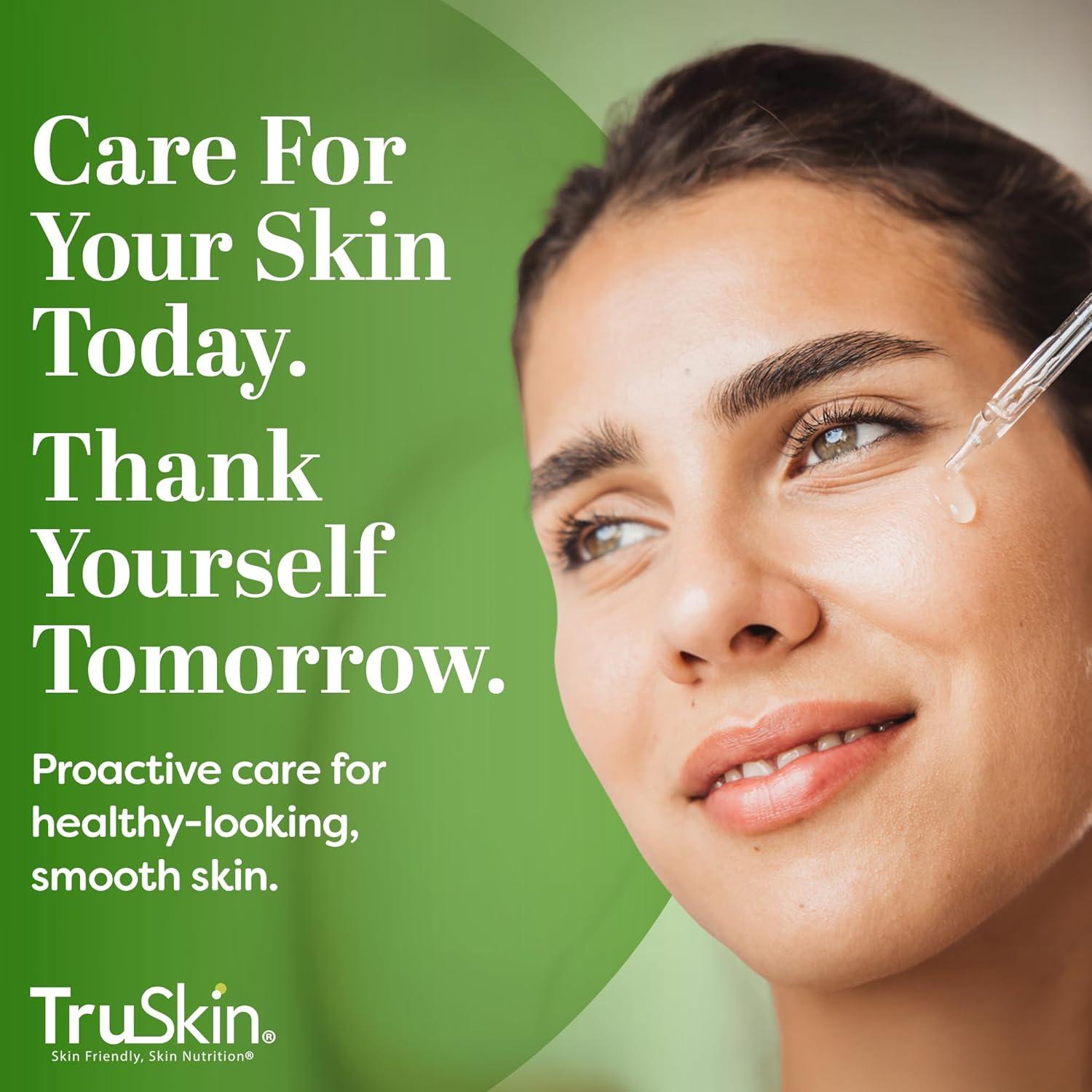 image:imageTruSkin Pro Collagen Multi Peptides Serum for Face Anti Aging Face Serum with TriPeptide29 amp Ceramides Support Skins Natural Collagen amp Skin Barrier for FirmerLooking Skin 1 fl Oz