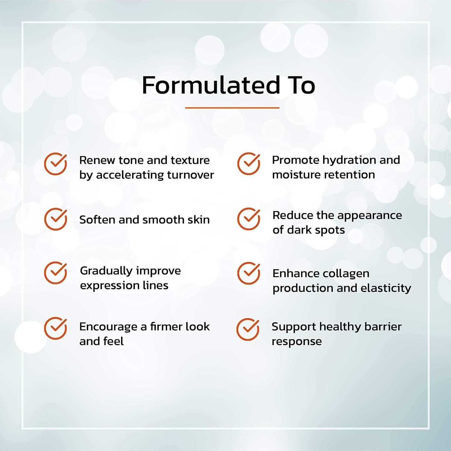image:imageTruSkin Retinol Face Moisturizer Powerful AntiAging Moisturizer for Women with Hyaluronic Acid amp Vitamin E Retinol Cream for Face for YouthfulLooking Appearance 2 fl oz2 Fl Oz Pack of 1