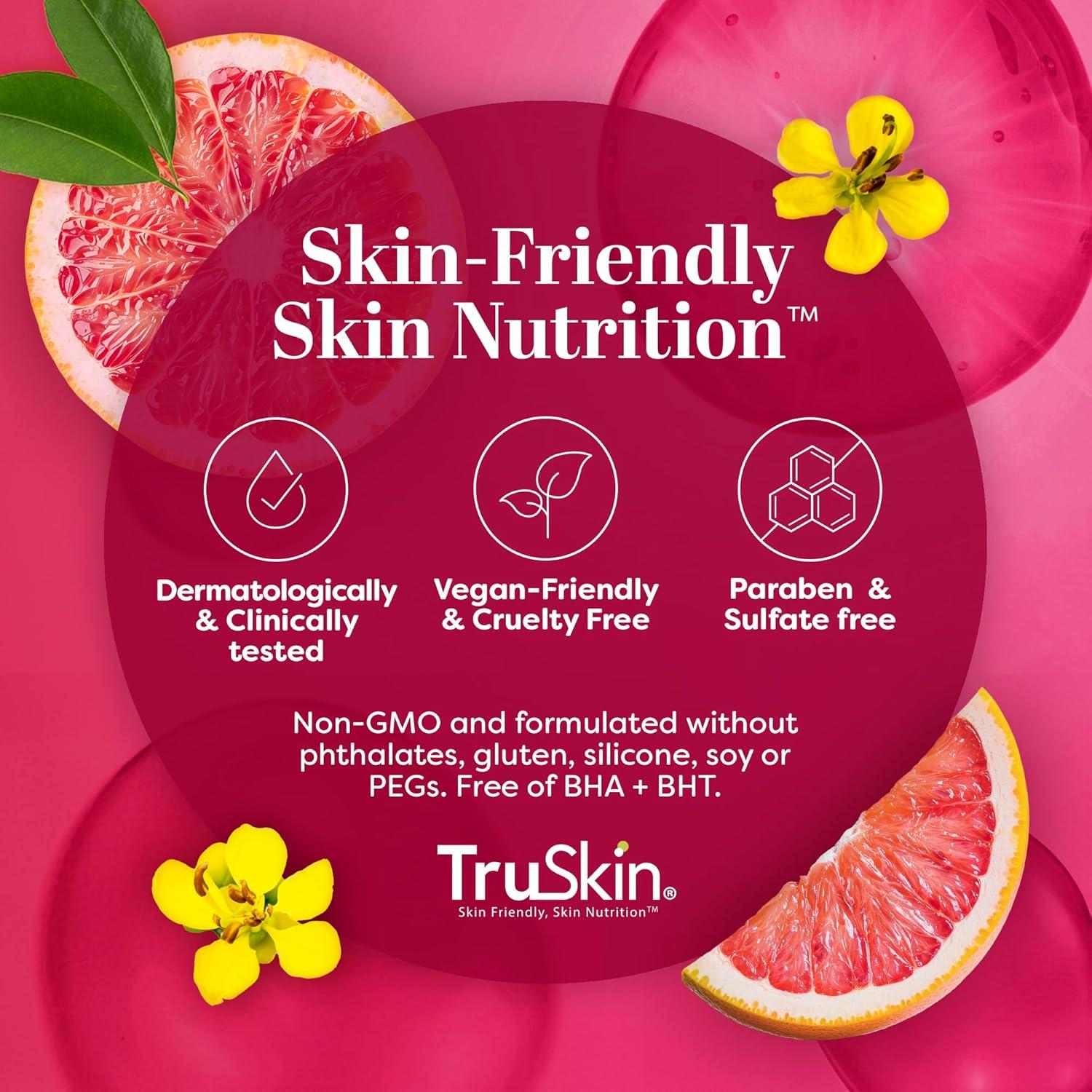 image:imageTruSkin Vitamin C Super Serum for Face AllinOne AntiAging Serum with Vitamin C Retinol Niacinamide Hyaluronic Acid amp Squalane Improve Appearance of Dark Spots Firmness amp Texture 2 Fl Oz1 Fl Oz Pack of 1