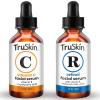 image:imageTruSkin Face Serum Duo  Vitamin C Serum amp Retinol Serum for Face  AM amp PM Anti Aging Skincare Routine  Brightening amp Smoothing Facial Serums 1 fl oz Each