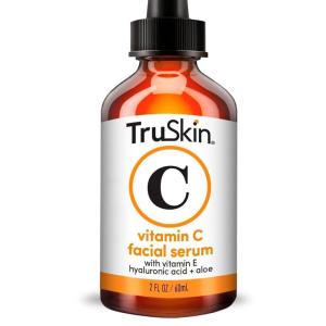 TruSkin Vitamin C Serum for Face – Anti Aging Face Serum with Hyaluronic Acid & Vitamin E – Brightening Formula for Improving Appearance of Dark Spots, Fine Lines & Wrinkles – All Skin Types, 1 fl oz(2 Fl Oz (Pack of 1))