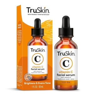 TruSkin Vitamin C Serum for Face – Anti Aging Face Serum with Hyaluronic Acid & Vitamin E – Brightening Formula for Improving Appearance of Dark Spots, Fine Lines & Wrinkles – All Skin Types, 1 fl oz(1 Fl Oz (Pack of 1))